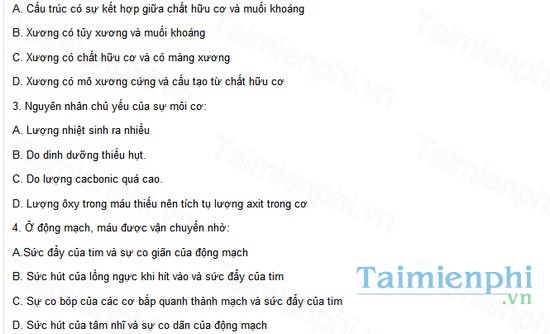 download de thi mon sinh hoc lop 8