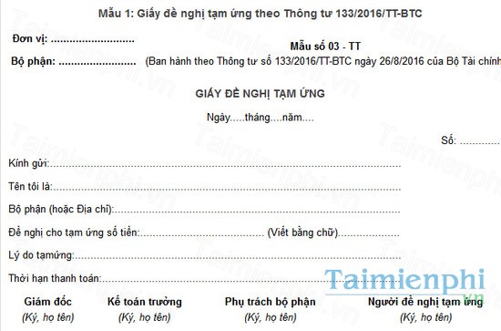 download giay de nghi tam ung tien