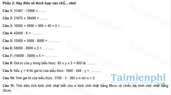 download de thi violympic toan lop 4