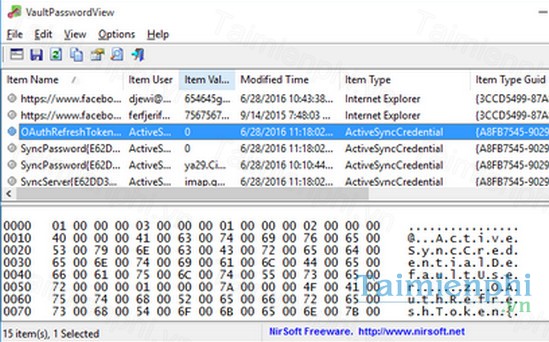 download vaultpasswordview