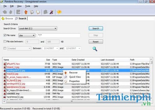 download pandora recovery