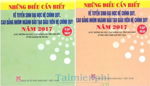 tai nhung dieu can biet tuyen sinh cao dang dai hoc 2017
