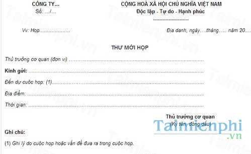 download mau thu moi hop