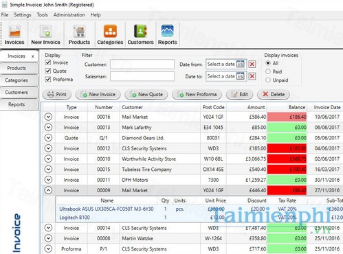 download simple invoice