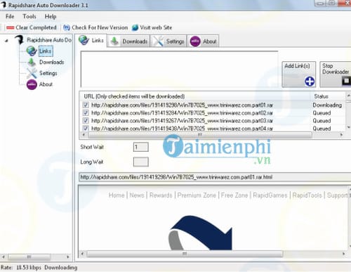 Rapidshare Auto Downloader
