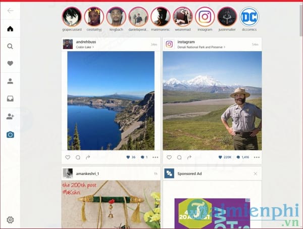 Instagram cho Windows 10