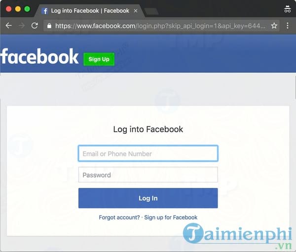 Facebook Login