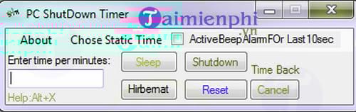 PC ShutDown Timer