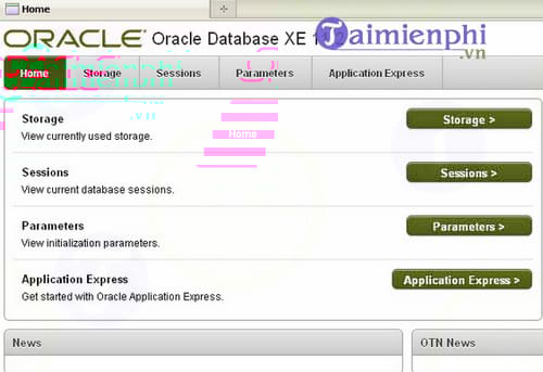 Oracle Database Express