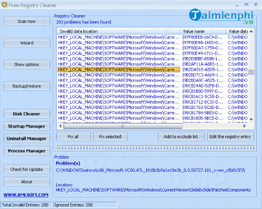 AML Registry Cleaner