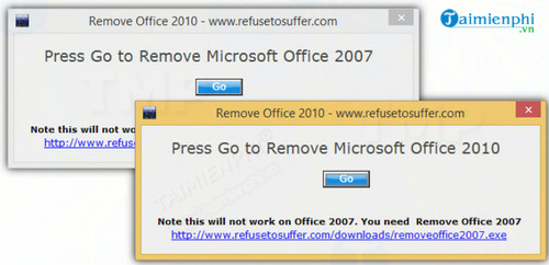 Remove Office 2007