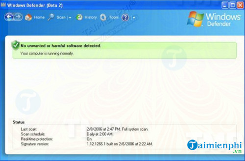 MS Windows Defender XP