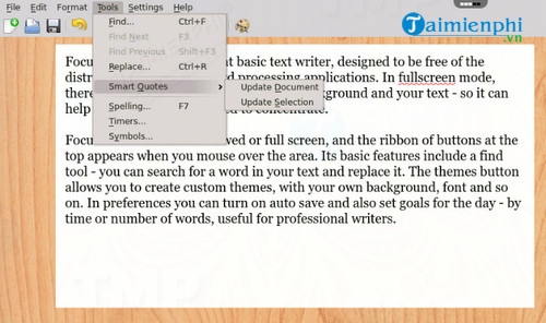 FocusWriter for Mac
