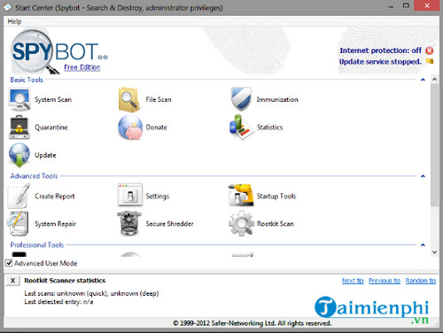 Spybot Search and Destroy