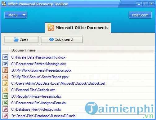 Office Password Recovery Toolbox 3