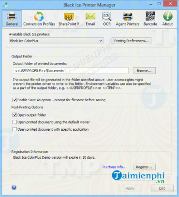 ColorPlus Printer Drivers
