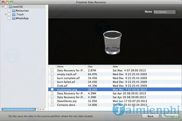 Fireebok Data Recovery