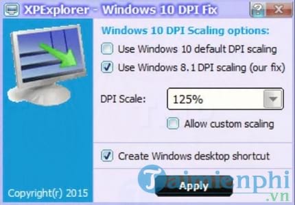 Windows 10 DPI Fix