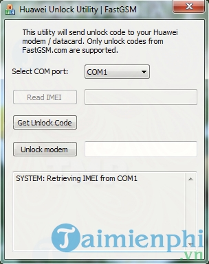Huawei Unlock Utility