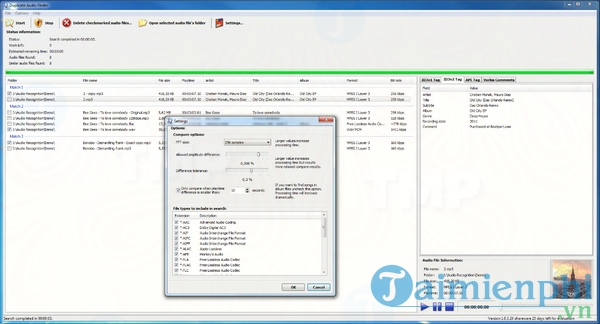 Duplicate Audio Finder