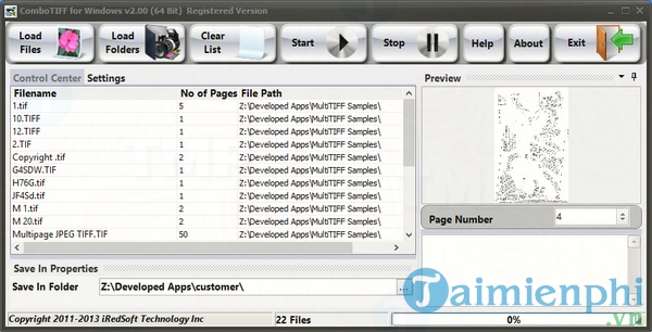 ComboTIFF for Windows
