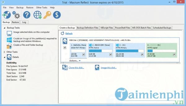 Macrium Reflect Home Edition