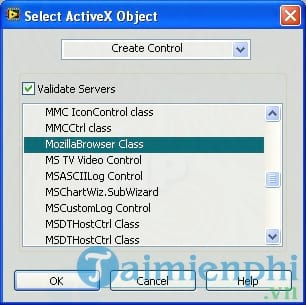 Mozilla ActiveX Control