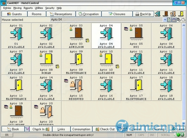 ContHOT Hotel Control