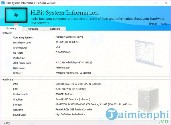 HiBit System Information Portable