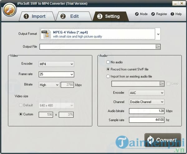 iPixSoft SWF to MP4 Converter