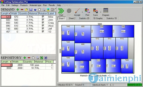 Cutting Optimization Pro