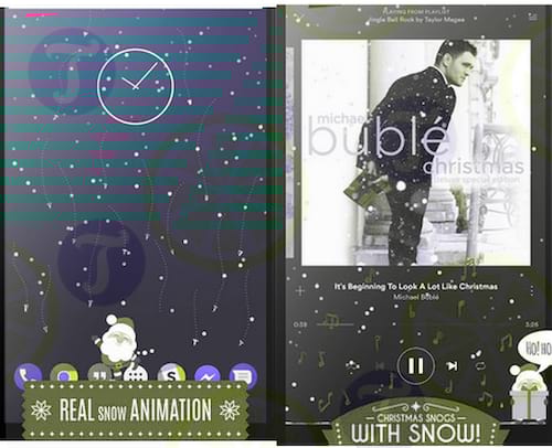 Snow on Screen cho Android