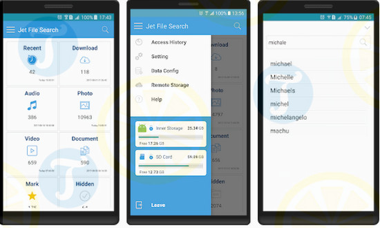download jet file search