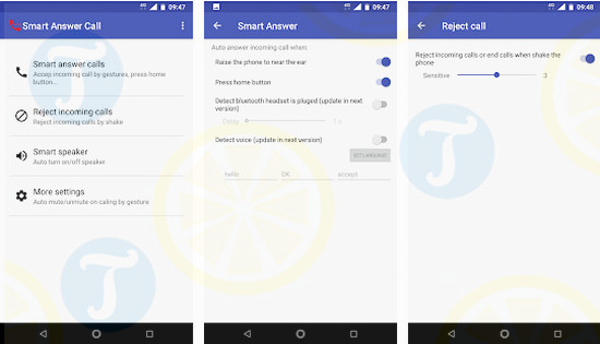 download smart answer call