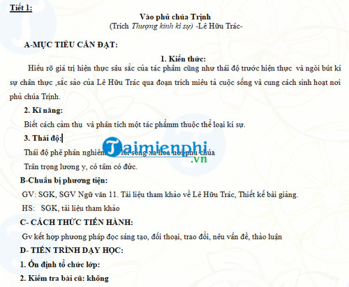 giao an ngu van lop 11 co ban