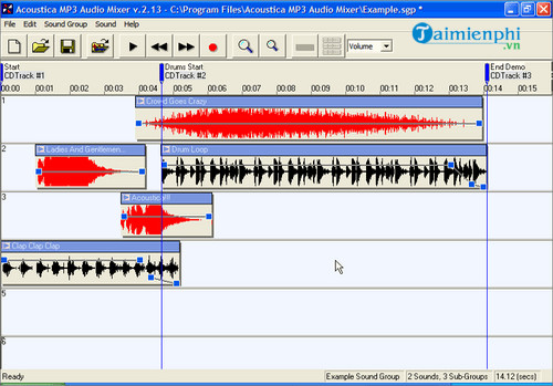 acoustica mp3 audio mixer