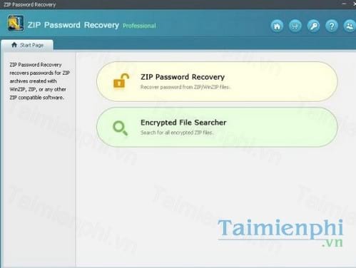 zip password recovery professional
