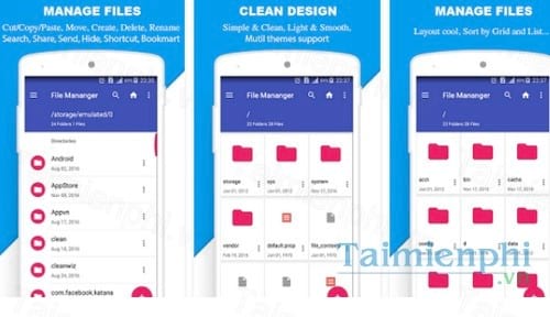 file manager by mobile clean system lab cho android