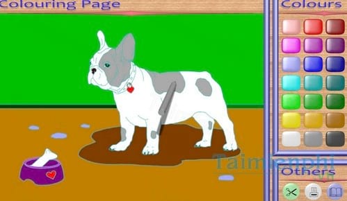 crayon virtual colouring book