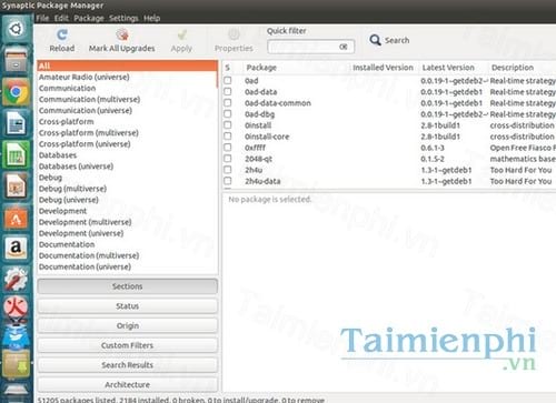synaptic package manager