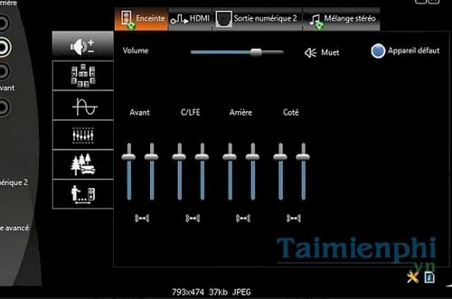 via high definition audio