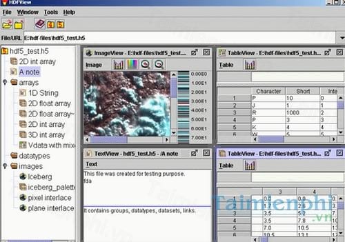 hdfview