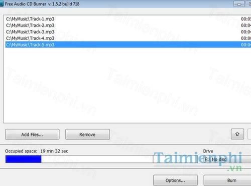 free audio cd burner