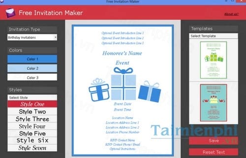 free invitation maker