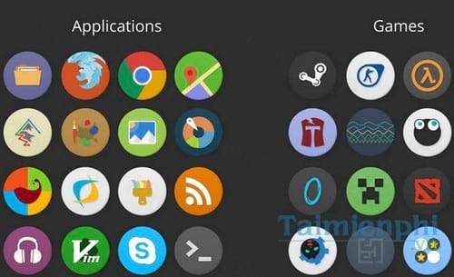 numix circle cho linux