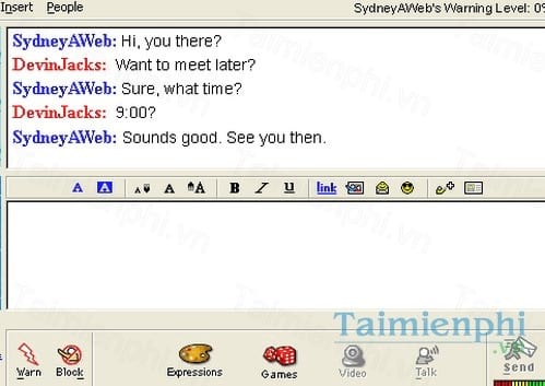 aim aol instant messenger