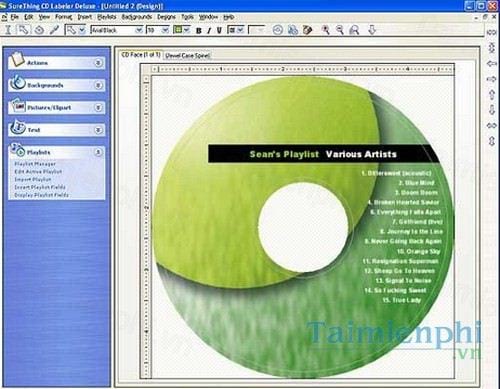 surething cd labeler deluxe edition