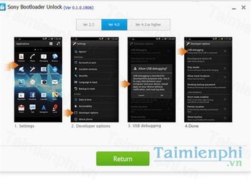 kingo sony bootloader unlock