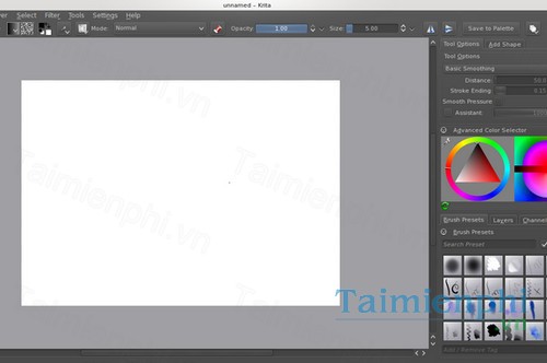 krita cho linux