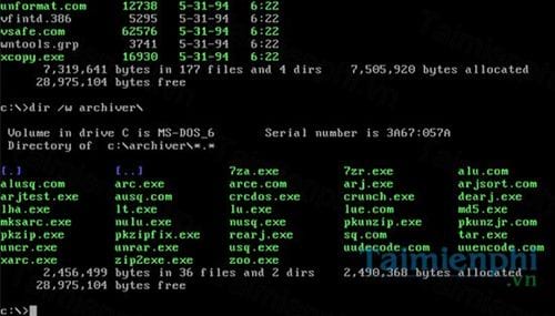 ms dos 6 2 step up files
